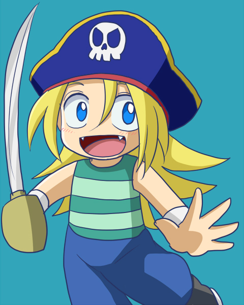 キャプテン・ブルー(海賊見習い時代)